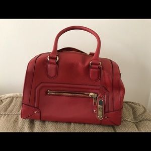 Red Aldo Small Satchel