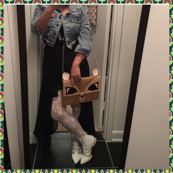 ✨Hold✨Betsey Johnson Deer Bag/Clutch - Picture 7 of 7