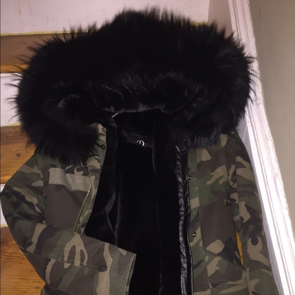 D.Damiani NY Jackets & Blazers - 🌈Real fur camo parka🌈
