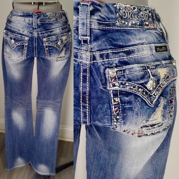 Miss Me Denim - NWT Miss Me Distressed Mid-rise Bootcut Jeans