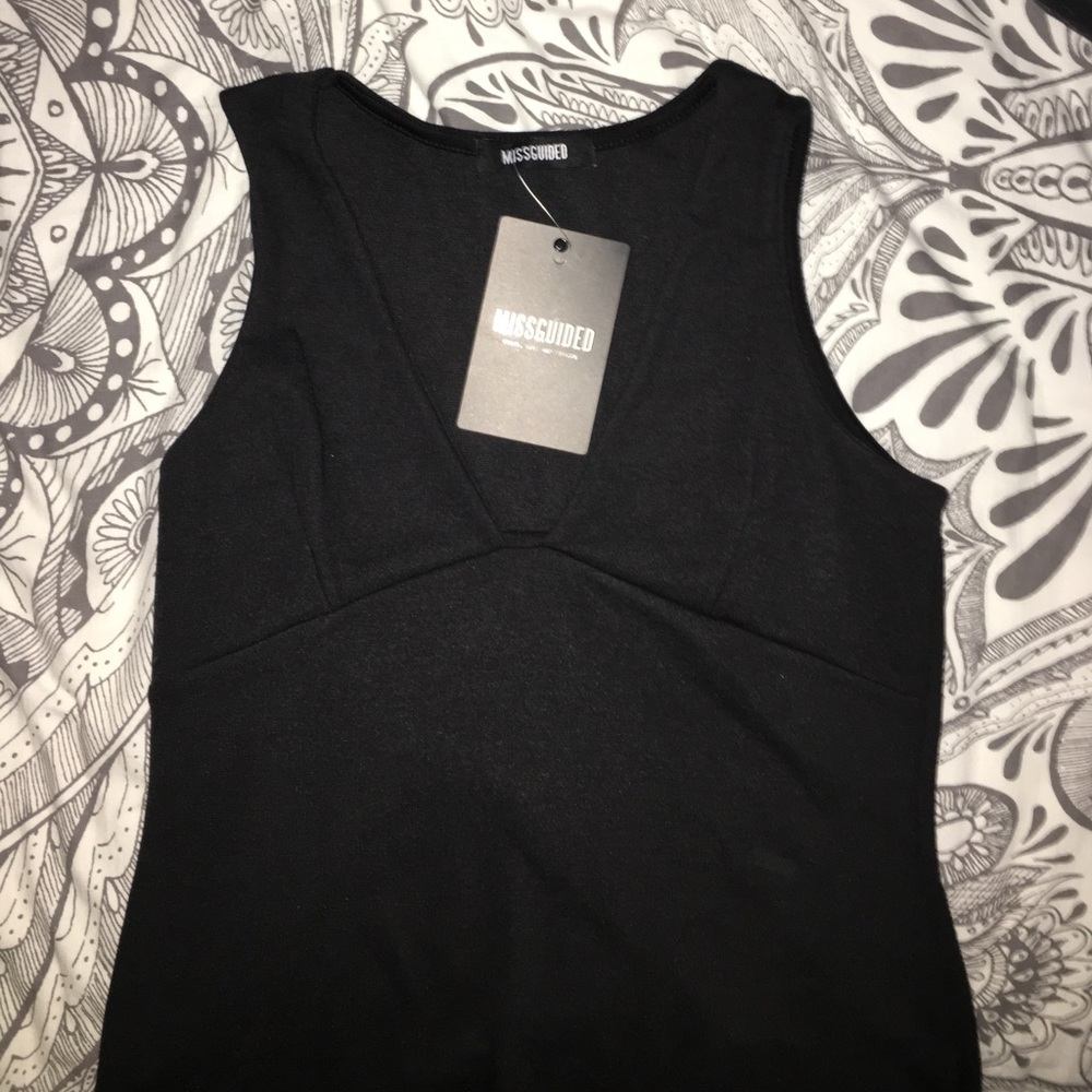 NWT Missguided Black LBD
