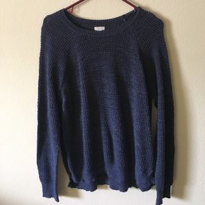 J. CREW Navy Sweater