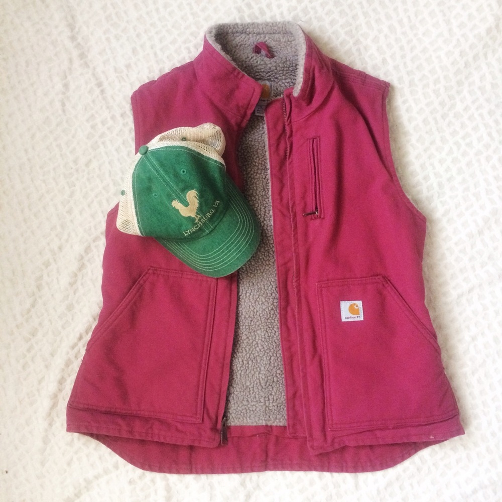*Final* Carhartt | Sherpa lined vest, like new