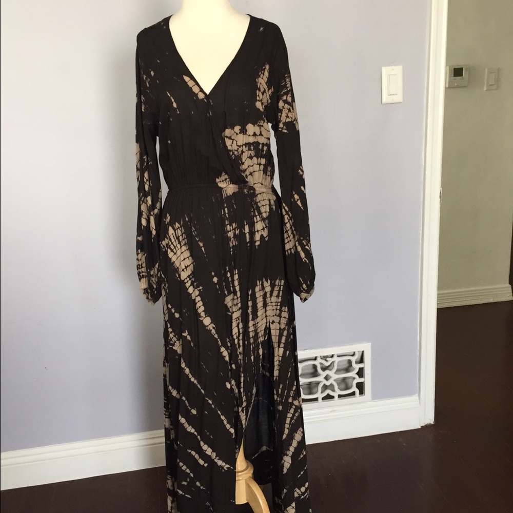 Long and comfy yet sexy cotton dress