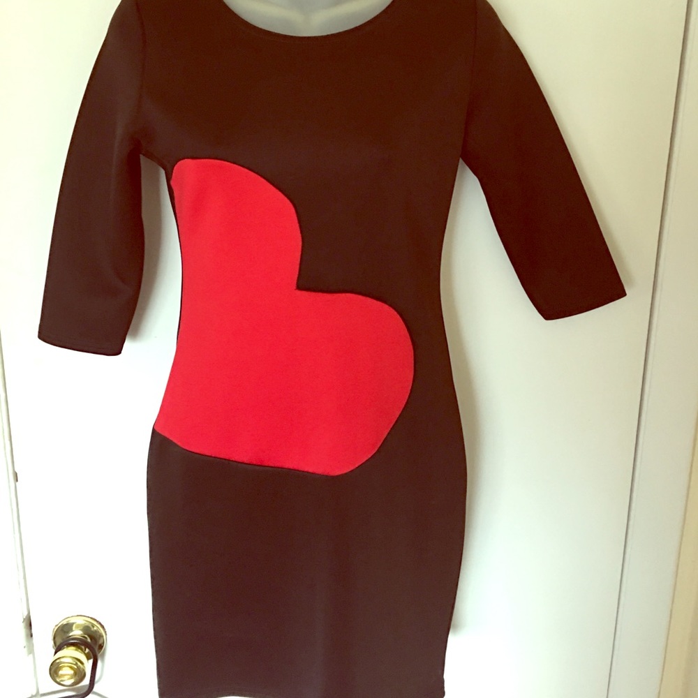 Heart Bodycon dress