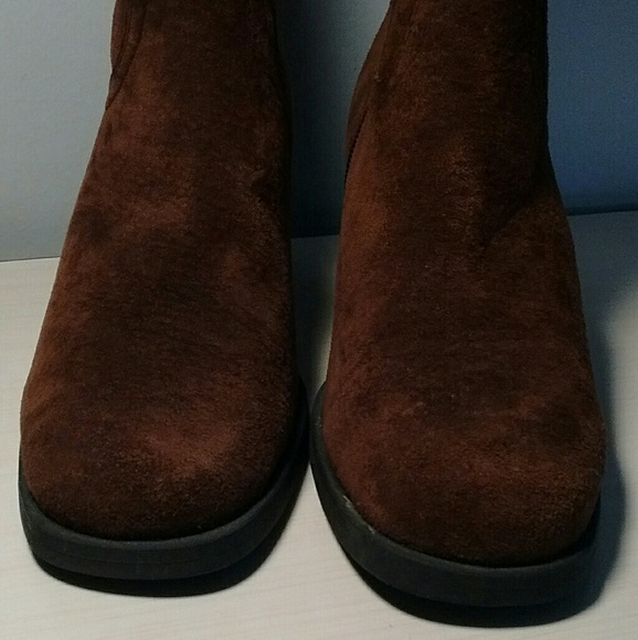 Hush puppies suede boots - Picture 3 of 6