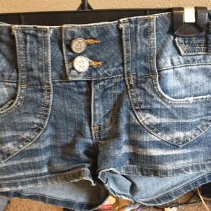 Jean shorts