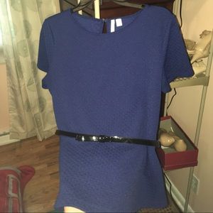 Peplum top