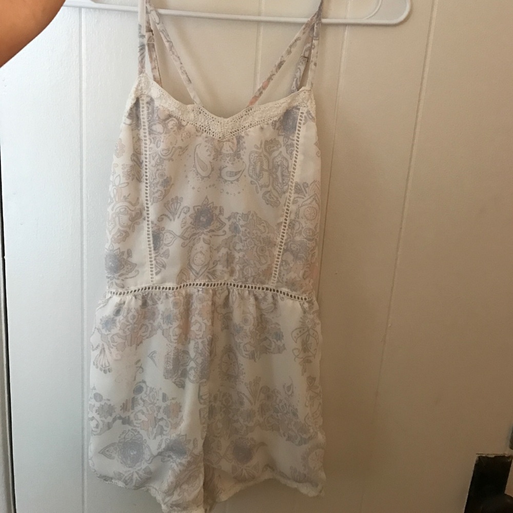 White romper!