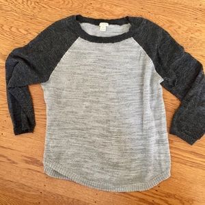 J. Crew Factory Baseball Sweater