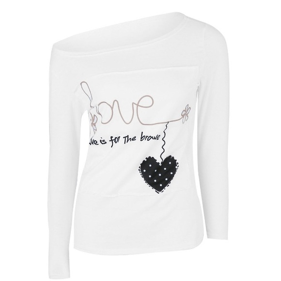 saleLove is for the brave long sleeve top - Picture 2 of 4
