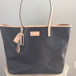 Coach Park Metro Leather Tote Handbag