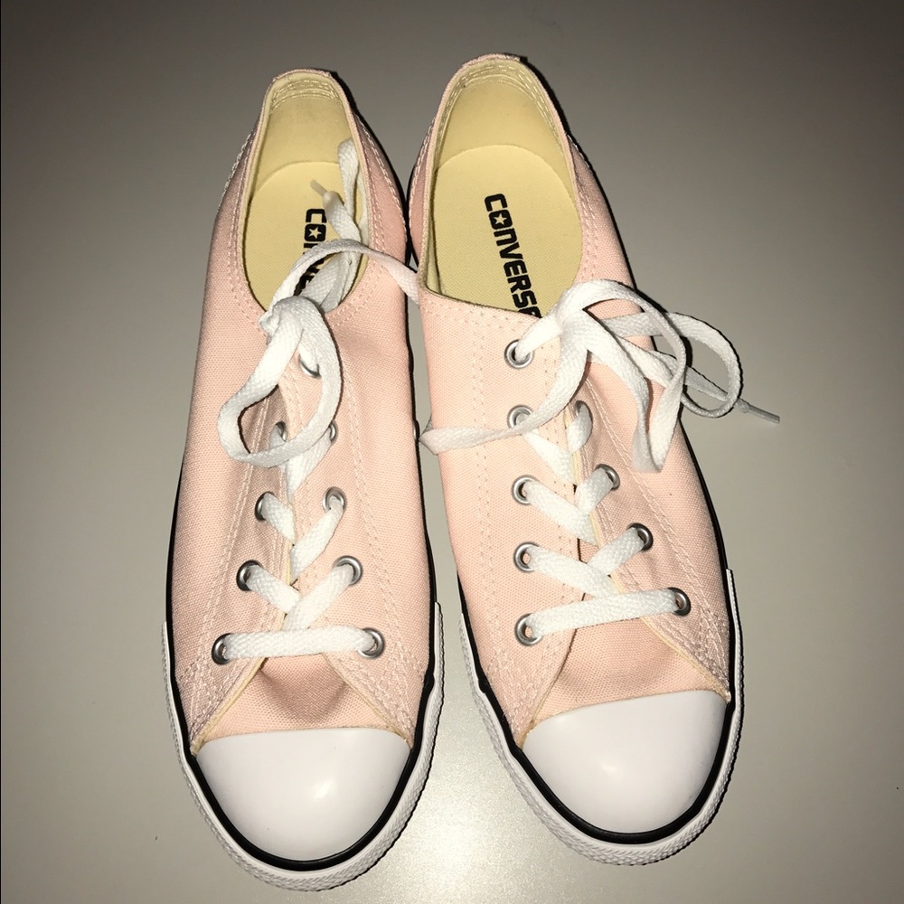 Blush Pink Converse