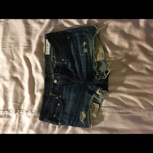 Rag and Bone cut off Shorts