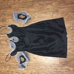 Betsey Johnson strapless dress