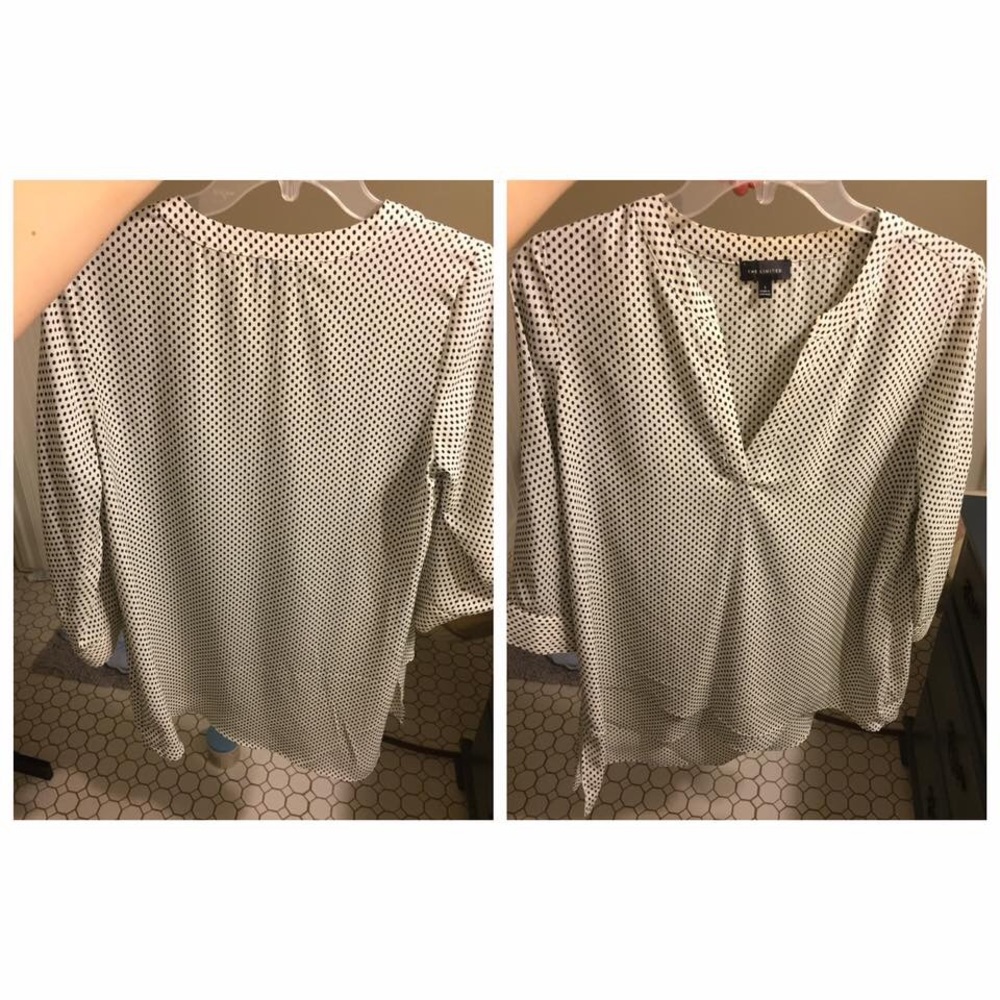 Polka dot blouse