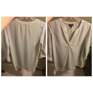 Polka dot blouse