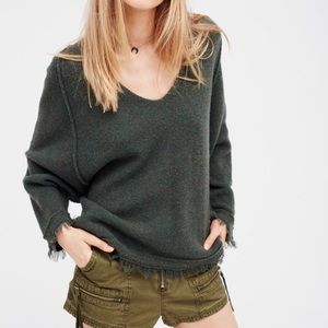 Free people irresistible v neck sweater Free people irresistible v neck sweater