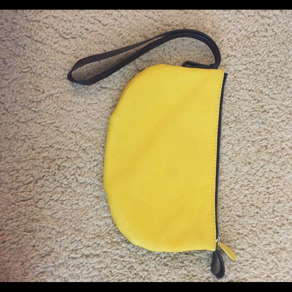 Anthropologie Leather Wristlet