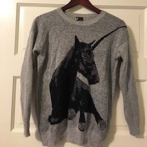 Urban Outfitters Cute Unicorn Sweater 🦄
