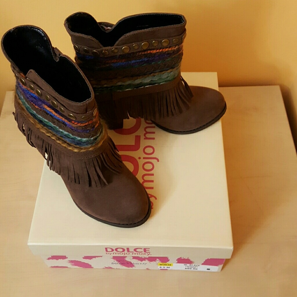MOJO MOXY DOLCE W Blaze 6.5 Bootie NWT - Picture 2 of 8