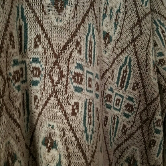MENS Ralph Lauren Vintage Sweater Navajo Pattern - Picture 2 of 5