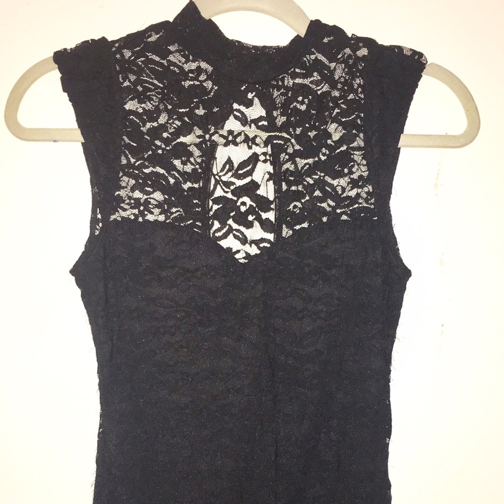 Black Lacey Cocktail Dress