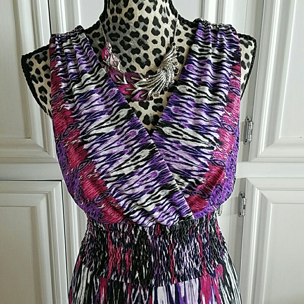 Rabbit Rabbit Rabbit Print Dress