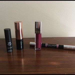 Merle Norman lipstick gloss and blush bundle