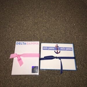 Notepads delta gamma