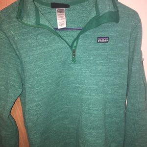 Turquoise Patagonia Quarter Zip!!