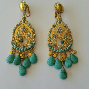 Beautiful Barrera Chandelier Earrings
