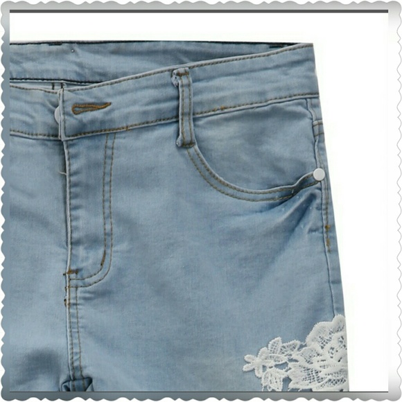 Floral design jeans - Picture 3 of 7