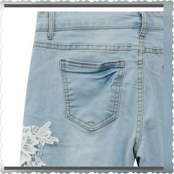 Floral design jeans - Picture 4 of 7