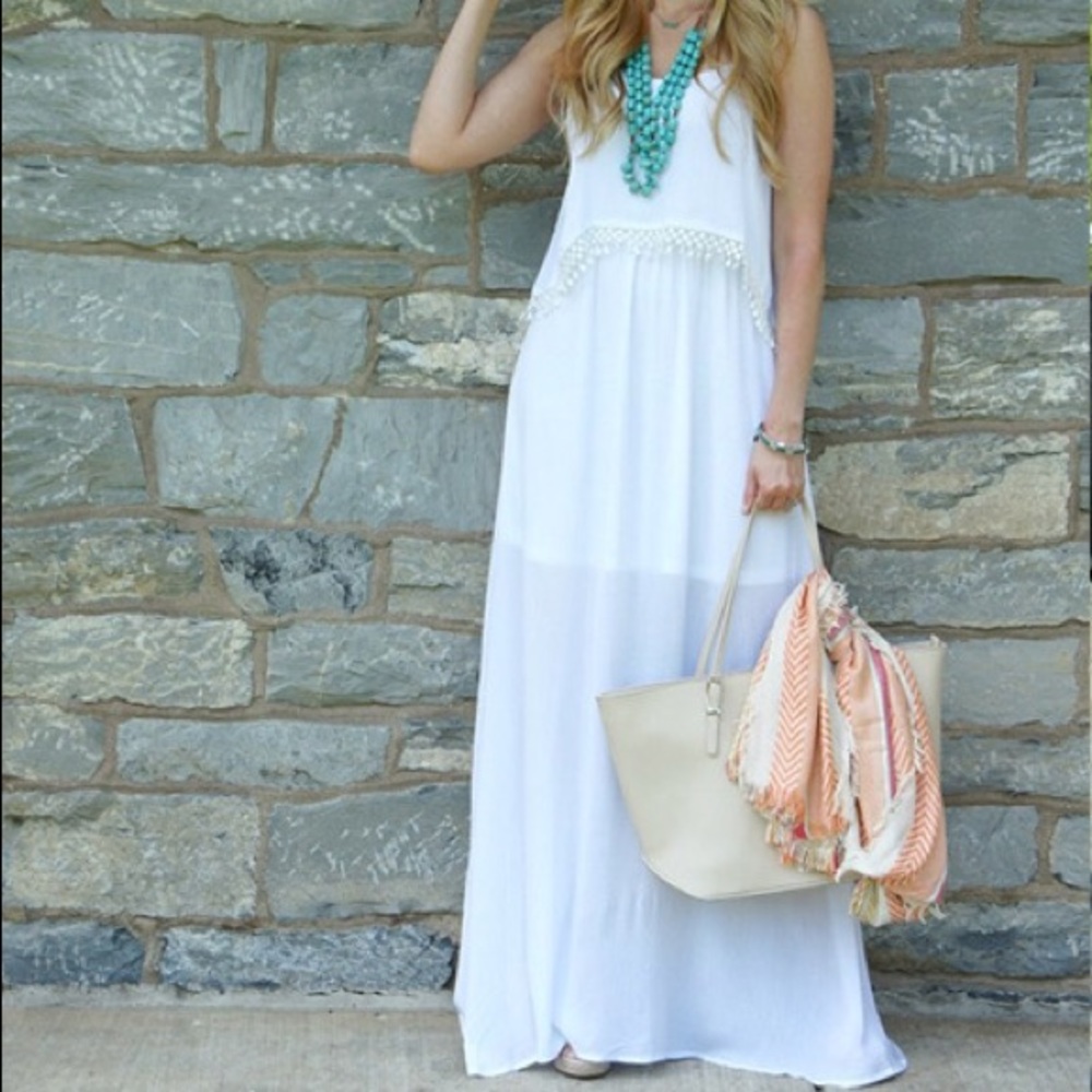 White Sexy Dress(Beach Style)