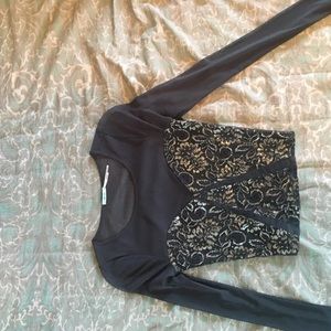 Long sleeve going out shirt