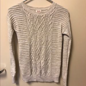 Oatmeal crew neck sweater