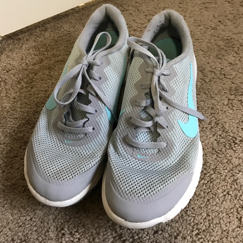 Grey nikes