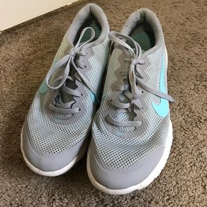 Grey nikes