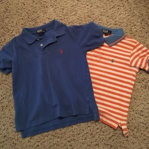 Two boys Polo shirts KIDS SIZES