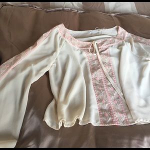 Bohemian style crop top