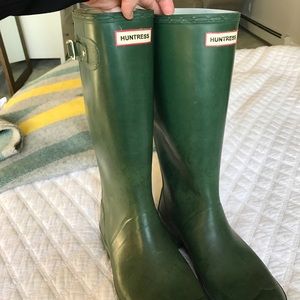 Hunter huntress wide calf boot sz 8/8.5/9/39