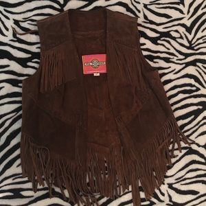 Ms pioneer leather vest