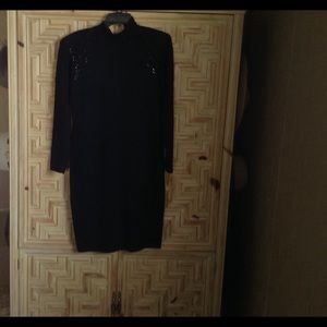 Classy classy St. John wool knit dress.