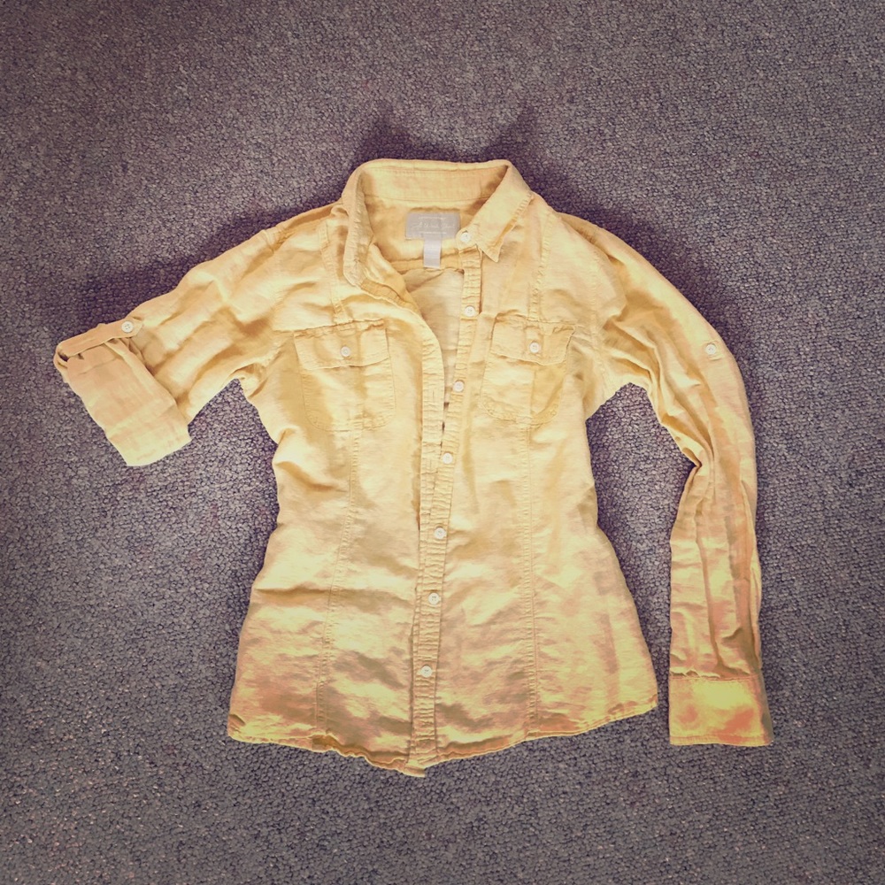 Ladies Banana Republic button down