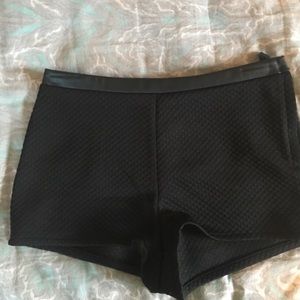 Black shorts