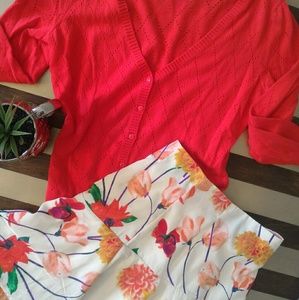 NWT BB Dakota Floral Mini Skirt