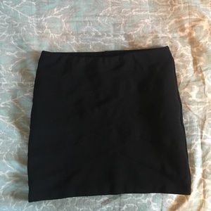 Black skirt