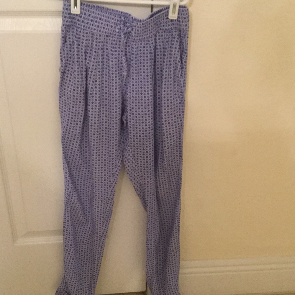 Girls silk pants