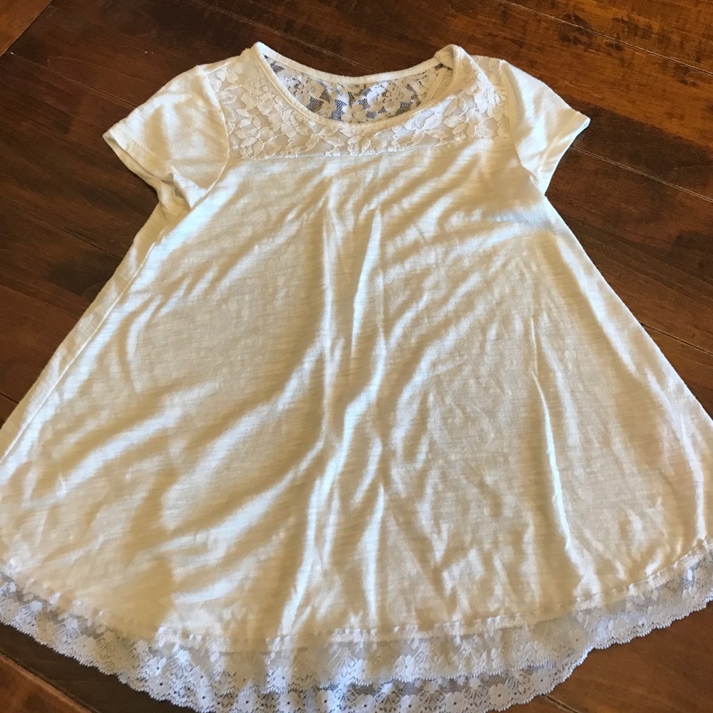 Girls lace top